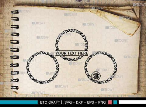 Bracelet Silhouette, Bracelet SVG, Leather Bracelet Svg, Fashion Svg, Bracelet Monogram, SB00184 SVG ETC Craft 