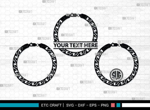 Bracelet Silhouette, Bracelet SVG, Leather Bracelet Svg, Fashion Svg, Bracelet Monogram, SB00184 SVG ETC Craft 