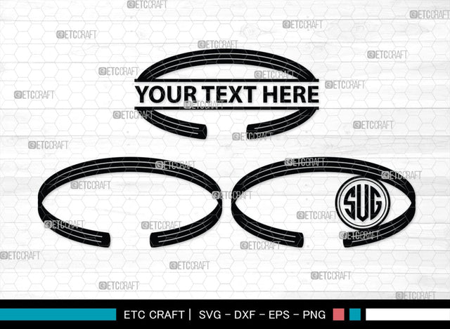 Bracelet Silhouette, Bracelet SVG, Leather Bracelet Svg, Fashion Svg, Bracelet Monogram, SB00184 SVG ETC Craft 