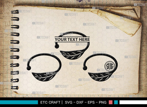 Bracelet Silhouette, Bracelet SVG, Leather Bracelet Svg, Fashion Svg, Bracelet Monogram, SB00184 SVG ETC Craft 