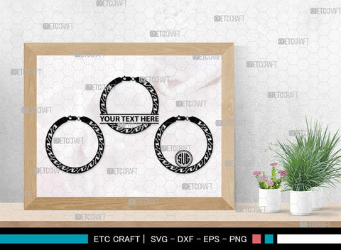 Bracelet Silhouette, Bracelet SVG, Leather Bracelet Svg, Fashion Svg, Bracelet Monogram, SB00184 SVG ETC Craft 