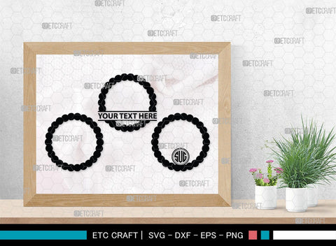 Bracelet Silhouette, Bracelet SVG, Leather Bracelet Svg, Fashion Svg, Bracelet Monogram, SB00184 SVG ETC Craft 