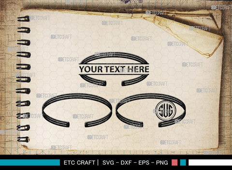 Bracelet Silhouette, Bracelet SVG, Leather Bracelet Svg, Fashion Svg, Bracelet Monogram, SB00184 SVG ETC Craft 