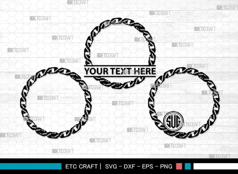 Bracelet Silhouette, Bracelet SVG, Leather Bracelet Svg, Fashion Svg, Bracelet Monogram, SB00184 SVG ETC Craft 