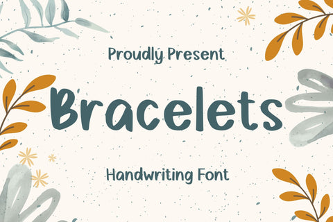 Bracelets Font Font Aisyah 