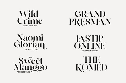 Brado Font gatype 
