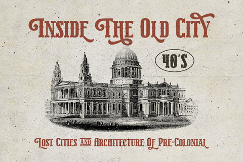 Bradrock - Vintage Slab Font Arterfak Project 