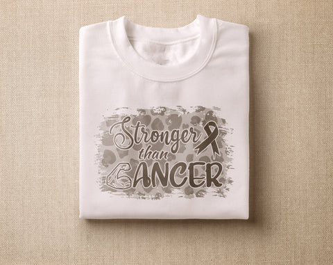 Brain Cancer Awareness Sublimation Designs Bundle, 20 Designs, Brain Cancer Warrior PNG Files, Gray Ribbon PNG Files Sublimation HappyDesignStudio 