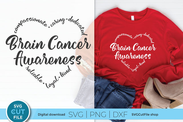Brain Cancer svg SVG SVG Cut File 