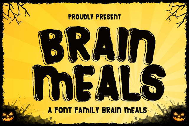 Brain Meals Font JH-CreativeFont 