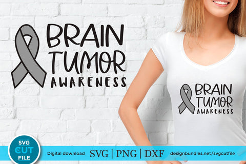 Brain Tumor svg, brain tumor awareness svg SVG SVG Cut File 