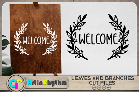 Branch and leaves SVG bundle / Botanical SVG Bundle SVG Artinrhythm shop 