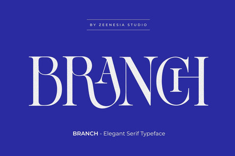Branch Font Zeenesia Std 