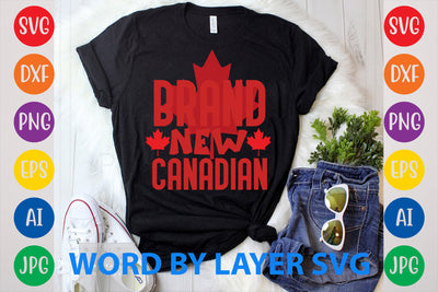 Brand New Canadian, Canada Day SVG Design SVG Rafiqul20606 