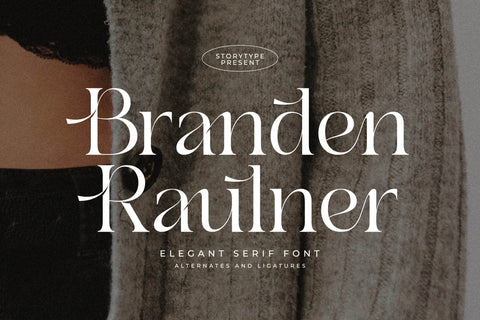 Branden Raulner Typeface Font Storytype Studio 