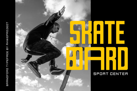 Brandford - Sans Serif with Ligatures Font ahweproject 