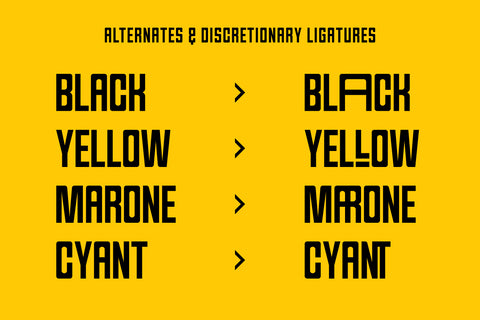 Brandford - Sans Serif with Ligatures Font ahweproject 