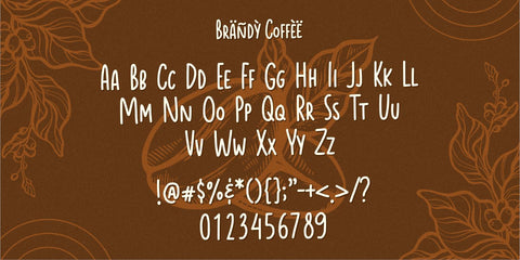 Brandy Coffee Font Allouse.Studio 