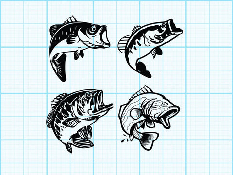 Brass Fish Clip art Svg SVG Johan Ru designs 