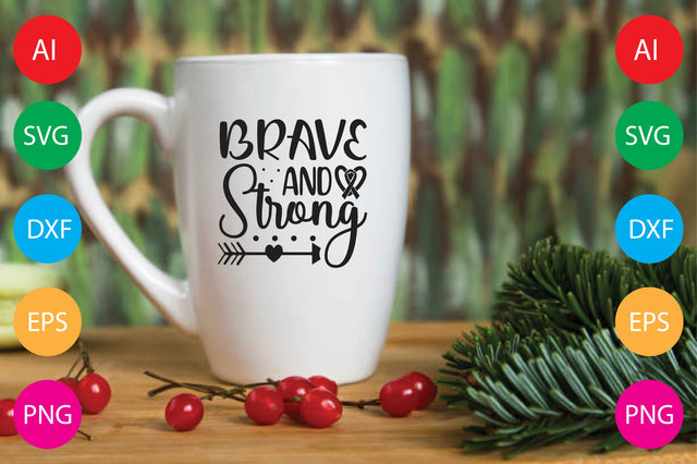 Brave and Strong SVG CraftlabSvg29 