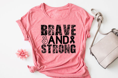 Brave and strong SVG SVG DESIGNISTIC 