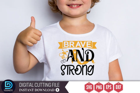 Brave and strong SVG SVG DESIGNISTIC 