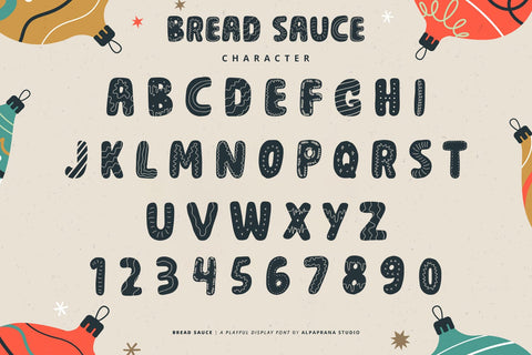 Bread Sauce - Playful Font Font Alpaprana Studio 