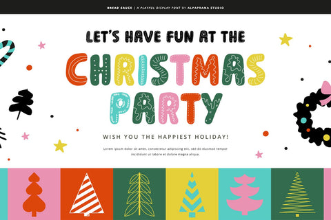 Bread Sauce - Playful Font Font Alpaprana Studio 