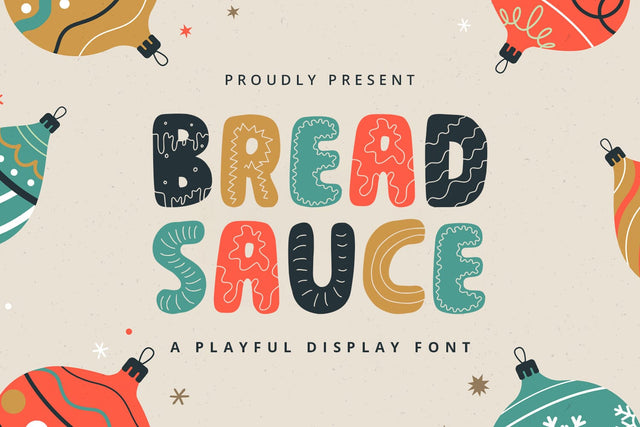 Bread Sauce - Playful Font Font Alpaprana Studio 