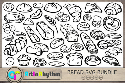 Bread Svg Bundle, Breads Svg, Bread Svg Cut Files, Baker Svg, Bakery Svg SVG Artinrhythm shop 