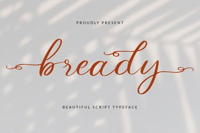 Bready Font Wildan Type 