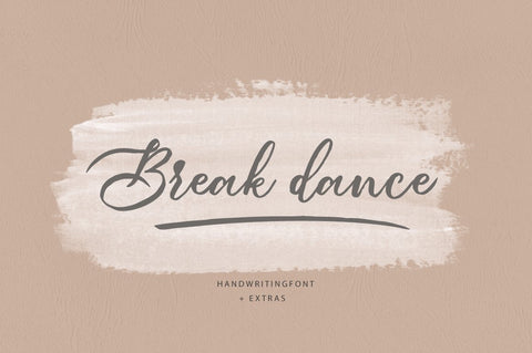 Break dance Font Franstudio 