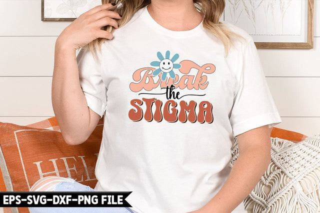 Break the stigma Retro SVG SVG CraftingStudio 