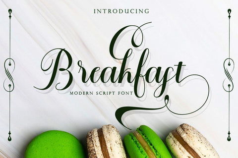 Breakfas Font WsStudio 