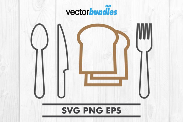 Breakfast clip art svg SVG vectorbundles 