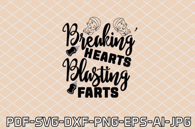breaking' hearts blasting farts SVG farhad farhad 