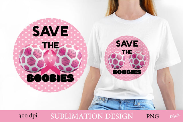 Breast Cancer Awareness Football. Breast Cancer Tshirt PNG Sublimation Olga Terlyanskaya 