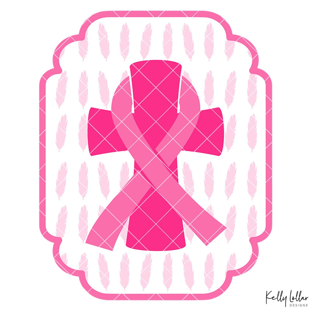 Breast Cancer Awareness Pink Ribbon In Black Thin Frame, On Black And White  Zig Zag Pattern Royalty Free SVG, Cliparts, Vectors, and Stock  Illustration. Image 63811133.