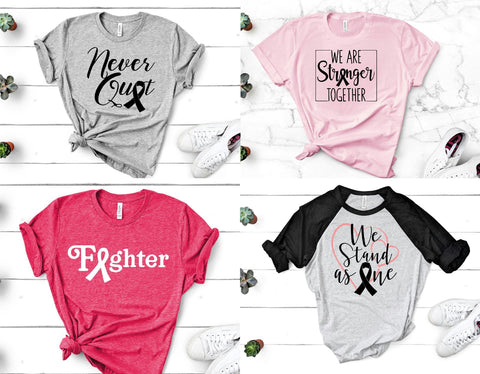 Breast Cancer Awareness Mini Set SVG So Fontsy Design Shop 