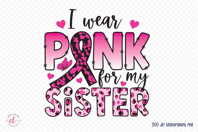 Breast Cancer Awareness PNG Sublimation Sublimation CraftLabSVG 