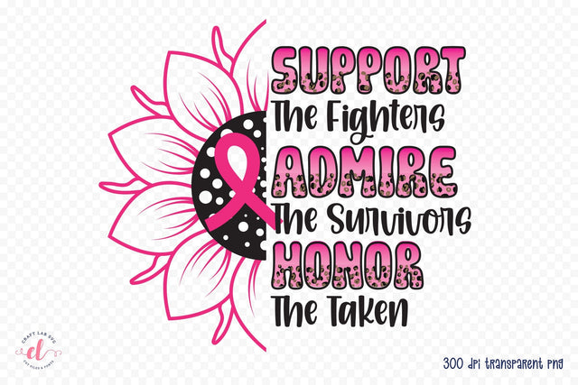 Breast Cancer Awareness PNG Sublimation Sublimation CraftLabSVG 