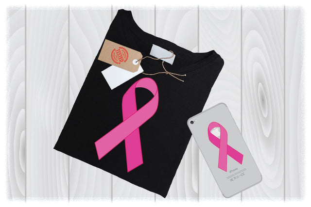 Breast Cancer Awareness Ribbon SVG Files for Cricut Designs | Cancer SVG Files SVG My Sew Cute Boutique 