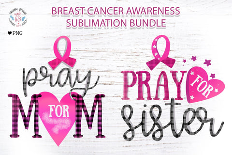 Breast Cancer Awareness Sublimation Bundle Sublimation Graphic House Design 