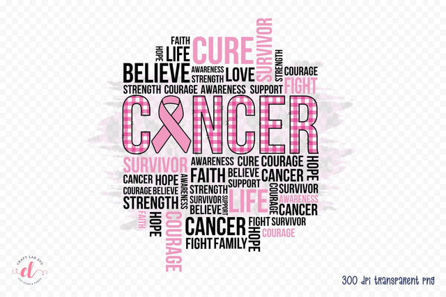 Breast Cancer Awareness Sublimation Design Sublimation CraftLabSVG 