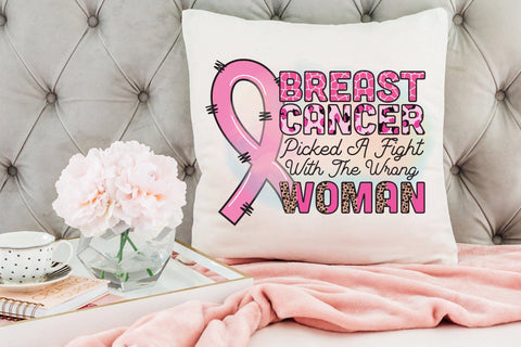 Breast Cancer Awareness Sublimation PNG Sublimation CraftLabSVG 