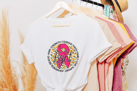 Breast Cancer Awareness Sublimation PNG Sublimation CraftLabSVG 