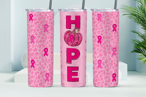 Breast cancer awareness sublimation tumbler Sublimation KMarinaDesign 