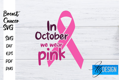 Breast Cancer Awareness SVG | Breast Cancer Quotes SVG | Breast Cancer SVG Fly Design 