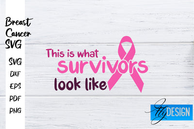 Breast Cancer Awareness SVG | Breast Cancer Quotes SVG | Breast Cancer SVG Fly Design 
