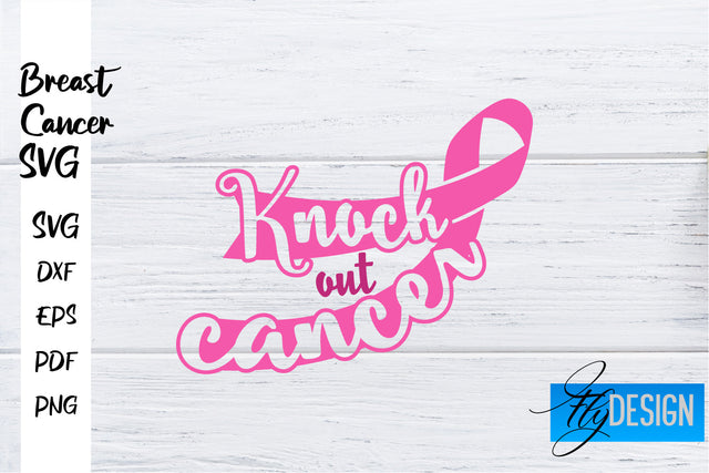 Breast Cancer Awareness SVG | Breast Cancer Quotes SVG | Breast Cancer SVG Fly Design 
